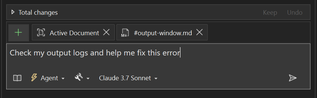Output Window